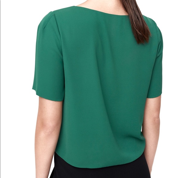 Aritzia Babaton Green Randy Blouse - Picture 4 of 8
